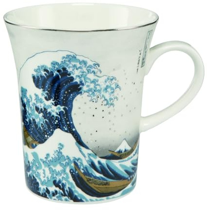 Die Welle - Silber - Künstlertasse Artis Orbis Hokusai