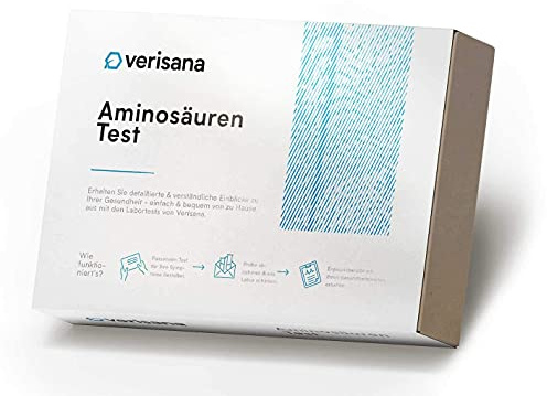 Aminosäure Test auf 18 Aminosäuren – Aminogramm inkl. essentielle Aminosäuren Leucin, Methionin, Phenylalanin, Threonin, Tryptophan, Valin