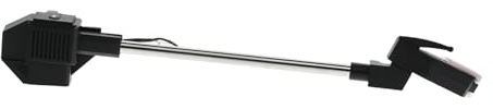 Schwarzer Tonarm für Grammophon Tonabnehmer, Ersatzteil Automatisch | Abs und Metall, mit Stylus, Leicht und Tragbar, Vintage und Klassik Optik