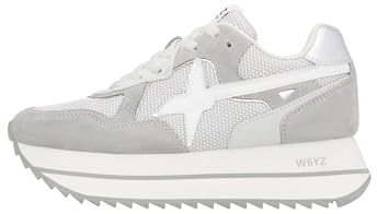 W6YZ Deva W, Damskor, Grå-Silver-White, 39 EU, Grå silvervit, 39 EU