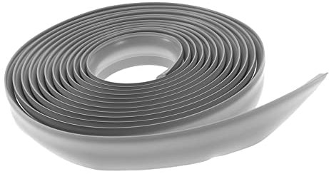 DOITOOL Bande de Transition de Sol en Pvc Flexible 16,5 Pieds pour Bordure de Tapis Jusqu'à 5 Mm, Installation Facile et Résistance, Jonction Finition