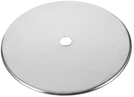 POPETPOP Anillo de Inducción Acero Inoxidable Cocina de Inducción Adaptador de Difusor de Calor Redonda Compatible Olla Caliente 1 Pieza
