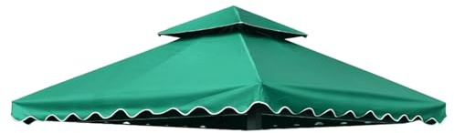 Ombrellone di ricambio per giardino, 220/250 cm, 4/8 costole, copertura per ombrellone da esterno offset, copertura quadrata, resistente, impermeabile, per cortile, terrazza e balcone