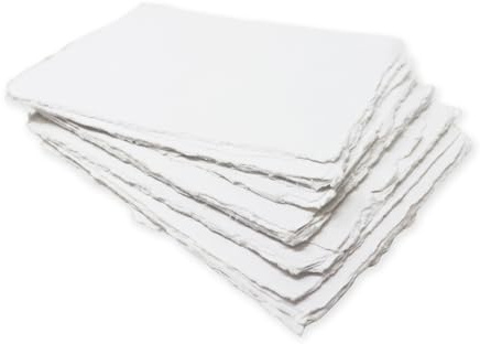 Artway Indigo - A5 Bomullsragspapper - 100% Bomull/Handgjort - 250 gsm Slät Textur - A5 (50 ark)