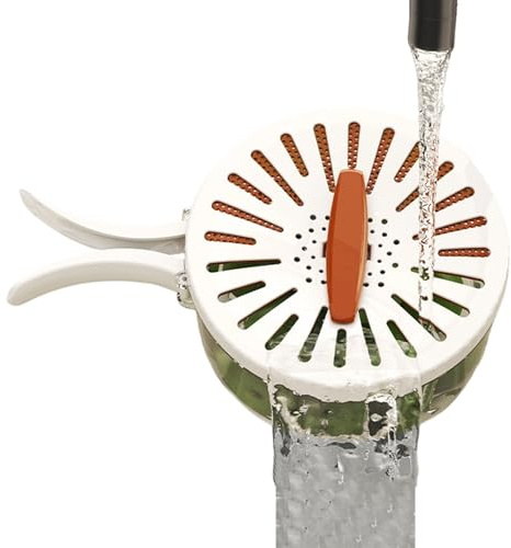 Generisch per il lavaggio | 2 in 1 manico pieghevole con inserto scolapasta, per frigorifero, bancone, picnic, campeggio, insalata e bacche