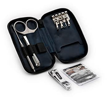 Set de cuidado de uñas para hombre 5 piezas con estuche G-3021