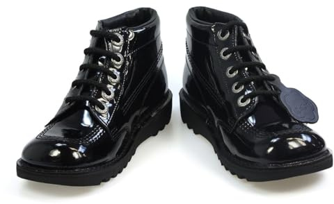 Kickers Kick Hi W Core Black Patent, EU 40