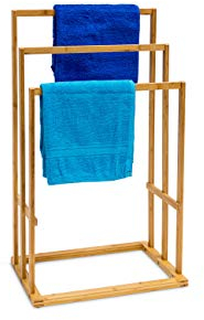 Unbekannt Handtuchhalter – aus Bambus – 40 x 24,5 x 82 cm