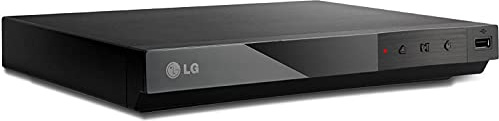 LG DP132 Slim DVD Player (USB, Scart Lead, no HDMI) Black