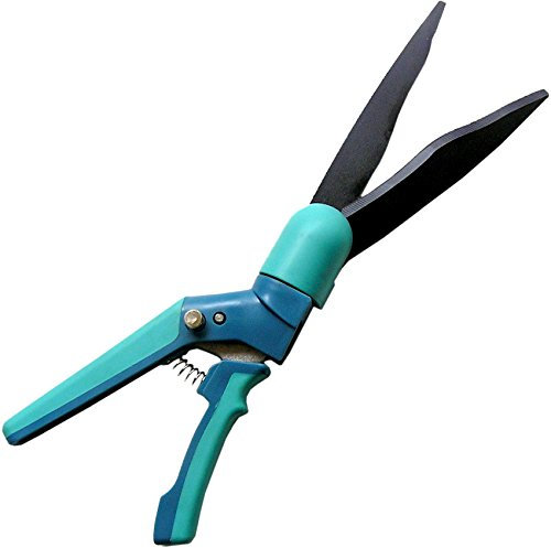 FORBICE PER ERBA GIREVOLE PROFESSIONALE TAGLIAERBA RASAERBA GIARDINO POTATURA