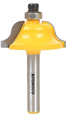 Yonico 13183Q Roman Ogee Edging and Molding router bit with Medium 1/10,2 cm Shank