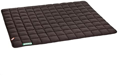Doctor Bark Hundedecke – weiche, hochwertige Hundematte für große Hunde, robuste Indoor-Outdoor Liegedecke, waschbar bis 95 °C (Gr. XL, 120x100 cm, Braun)