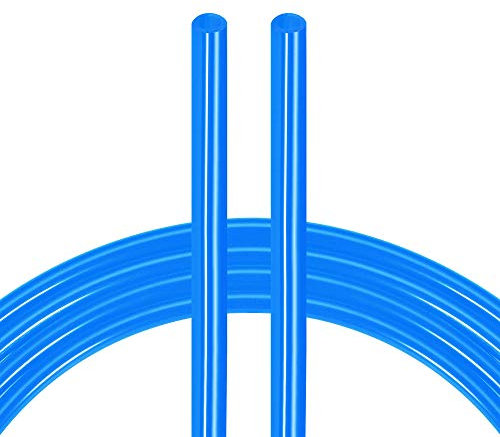 sourcing map Pneumatic Tubing, Air Compressor Tube Hose PU Air Line Hose 5mm ID x 8mm OD x 12m/39.4Ft Blue