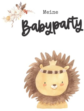 Babyparty Gästebuch: Erinnerungsbuch zum Ausfüllen mit vielen tollen Vorlagen - Design Boho