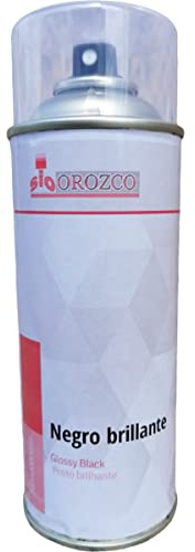 Suministros Orozco Spray Negro Brillo Pintura 400ml.