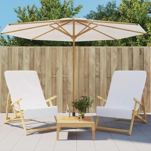 CIADAZ Strandtücher 2 STK. Weiß 60x135 cm Stoff 400 GSM, Hamamtuch, Saunahandtuch, Badehandtuch - 362669
