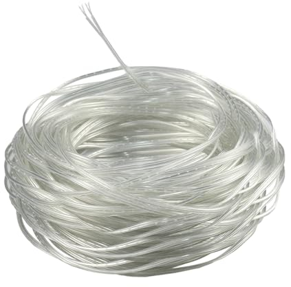 ZoZoMaiy 30M Transparent Electric Cable Clear 2 Core Transparent Wire 28awg Electrical Wire Pvc Mains Electrical Cable Outer Diameter 1.6 * 3.2mm For Small Appliances Led Solar Lights Wall Lamps