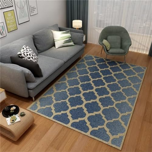 RUGMRZ Teppich Esstisch Kreativität gegen Umweltverschmutzung Bodenschutzmatte Teppich Antirutsch Für Teppich Teppich Rutschmatte 200X250CM