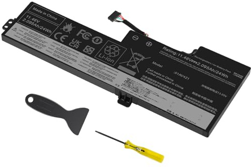 ASUNCELL 11.46V/24Wh 01AV421 Laptop Battery for Lenovo ThinkPad T470 T480 A475 A485 TP25 (Anniversary Edition 25) Series, 01AV421 01AV419 01AV420 01AV489 SB10K97576 SB10K97577 SB10K97578