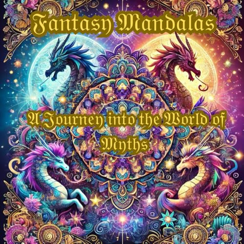 Fantasy Mandalas: A Journey into the World of Myths