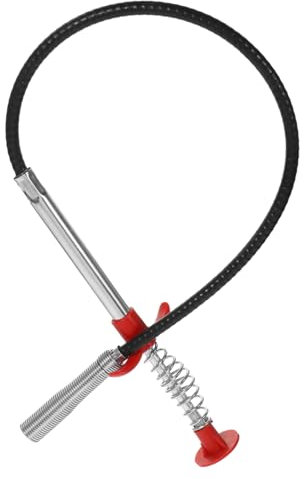 Mikikit Dragar Desatascador de Desagües Herramienta de Agarre Flexible para Fregadero Garra de Limpieza para Desagües de Baño Cocina Lavabo