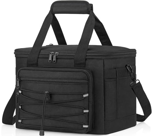 VOBUKE Bolsa Termica Porta Alimentos 15L Bolsa Comida Trabajo Impermeable Lunch Box Portatil Lunch Bag Gande para Lonchera Plegable Bolsa Isotermica para Oficina Pícnic Colegio Camping Viaje