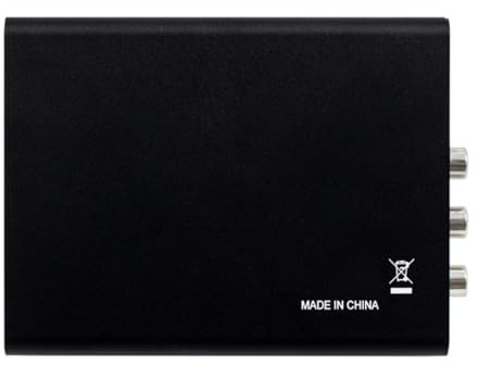 Kalttoy AV S-Video CVBS - Convertidores de sonido y vídeo a HDTV adaptador de conmutador de 3,5 mm