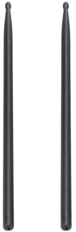 5a Carbonfaser Drumsticks Schwarz, 1 Paar Professionelle Sticks | Bühnenauftritte, No Burr, Not Easy To Deform, Komfortabel für Präzises Spiel