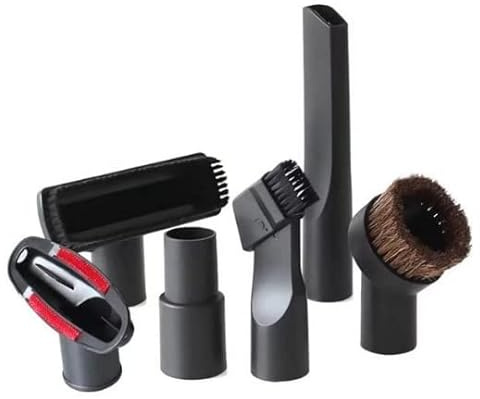 6 Pièces Accessoires pour Aspirateur, Compatible avec Shark/Henry Hoover, pour Tous les Aspirateurs avec Raccord de 35 mm à 32 mm, Suceur Aspirateur Universel avec Brosse