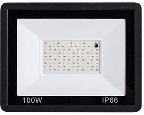 Proiettore LED, Proiettore LED RGB Da 100 W IP66 Impermeabile, Con Cambio Colore, For Feste E Halloween