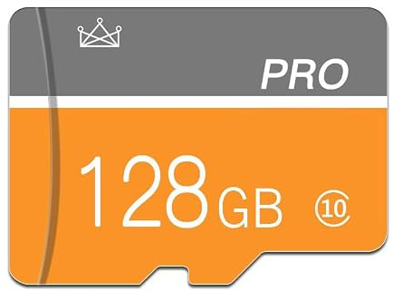 128 Go Carte mémoire, Micro Carte mémoire avec Adaptateur Classe 10 Haute Vitesse pour Appareil Photo, Smartphone, Tablette