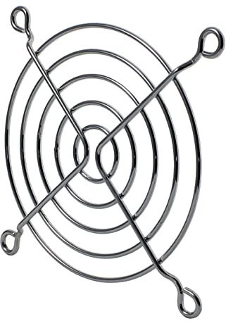 5X Lüftergitter 80x80mm für Axiallüfter 80x80x15mm 80x80x20mm 80x80x25mm