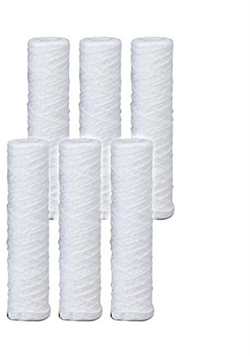 Waterline Cartuccia in Polipropilene Avvolto 7 - 5 Micron - 6 Pezzi