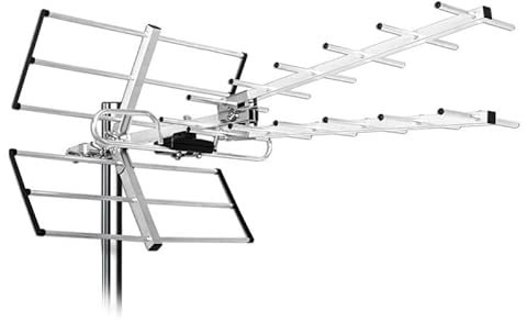 ANTENNA 16 ELEMENTI/Lte 4G PER DIGITALE TERRESTRE UHF HD TV-PRONTA ALL'USO IN SOLI 5 SECONDI