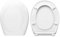 Hydro Home WC-Sitz kompatibel mit Omnia Classic Villeroy & Boch Duroplast weiß