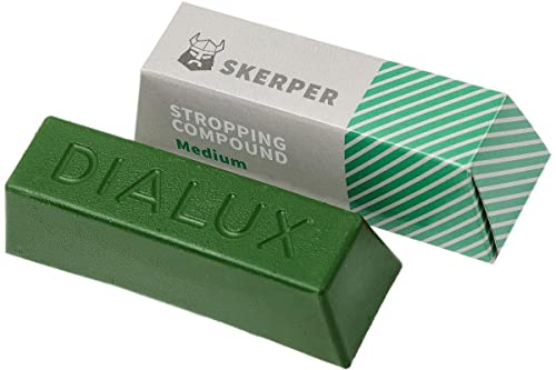 Skerper Stropping Compound STC003 Polierblock Medium, grün