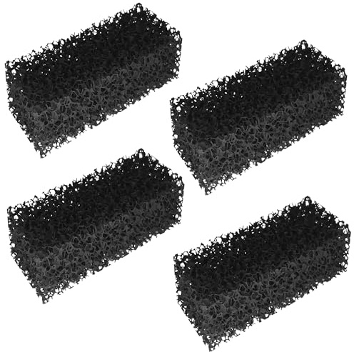 cyclingcolors 4x Spugna filtrante biologica con carbone attivo schiuma acqua compatibile con Tetra IN CF 800/1000 Plus