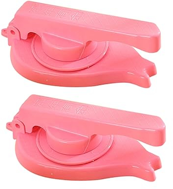 PRETYZOOM 2pcs DIY Dumpling Skin Mold Dough Pressing Mold Dumpling Skin Safe Easy to Use for Needs