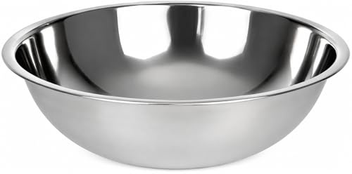 CATERINGBASE LTD Stainless Steel Mixing Bowl, 40cm, 12 litres, 3 Quart Capacity