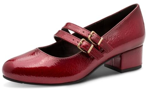 Jana Dampump med rem veganska pumps, Fire-patent, 40 EU, Eldpatent, 40 EU