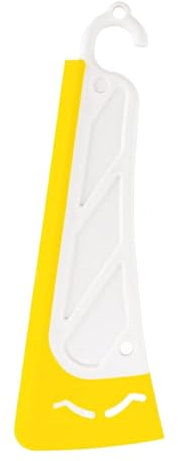 Pot Scraper Tool, Silicone Kitchen Scraper, Soft Head Scraper, Ergonomic Handle Scraper, Kitchen Cleaning Scraper, Reusable Silicone Pot Scraper With Ergonomic Handle For Cooktops And Stoves