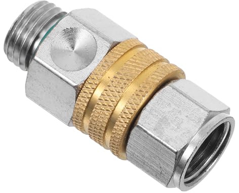 Yardenfun Schnellkupplungsadapter 14 Mm*1,5 Hochdruckreiniger Messing 360° Drehgelenk Schlauchverbinder Landwirtschaft