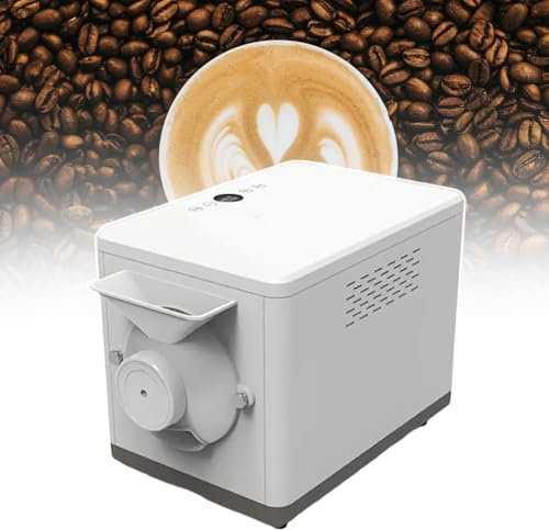KJZQXYX Household Drum Coffee Roaster, Electric Heat Coffee Bean Roasting Machine, 1.5Kg Capacity Small Coffee Roaster (110V)