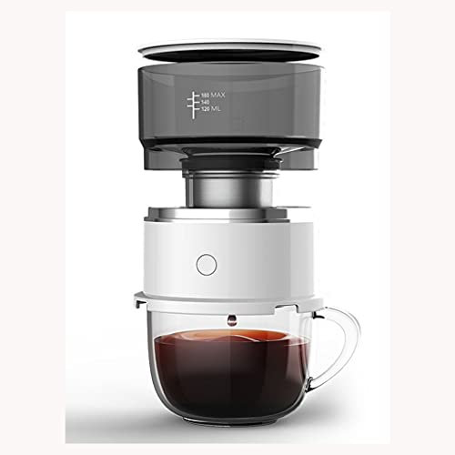 CVNIMV Macchina da caffè Portatile da 160 ml per Uso Personale, Mini caffettiera elettrica Automatica/macinacaffè