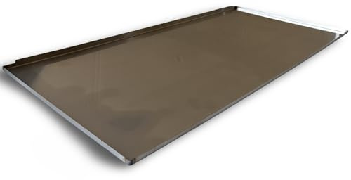 EWH rostfritt stål fettuppsamlingsplåt/fettbadkar/droppplåt för gasgrill Enders Monroe 3 Pro (550 x 275 x 30 mm) av rostfritt stål (var noga med att kontrollera mått!)