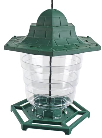 Vogelfutterstation – versenkbares, wetterfestes Design, Futterstation für Wildvögel, langlebiges Hängezubehör für den Außenbereich | Naturbeobachtungslösung für Garten, Terrasse, Terrasse, Balkon, Zub