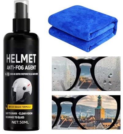 Anti Mist Fog Spray - Anti Fog Spray For Glasses, Ánti F́og Śpray For Goggles, Rain Proof Špray, F́or Family Män Kvinnor Cykling Pendlar Utomhusaktiviteter Motorcykelåkning Cykelkörning