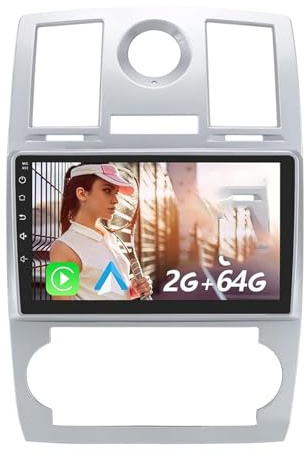 Android 15 bilradio för Chrysler Sebring, 9 tum pekskärm med trådlös CarPlay Androidd Auto GPS WiFi Navi FM SWC(4-core 1+32G)