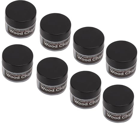 Yinhing 8Box/Set Cocktail-Räucherchips-Set, 8 Geschmacksrichtungen, Holz-Räucherchips für Whisky-Cocktails, Lebensmittelzusatz, Sägemehl, Ideal für Barkeeper und Zuhause