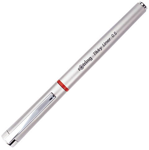 Tikky Liner 0,5mm mit Gelmine, Tintenkontrollfenster, nachfüllbar neu